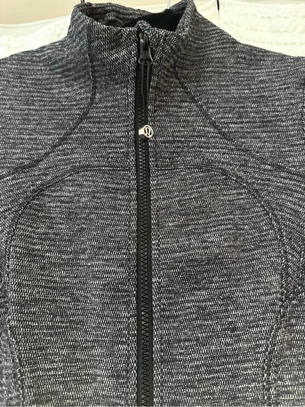 lululemon athletica Charcoal Gray Heathered Full-Zip Define Jacket